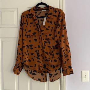 Francesca’s Blouse. New WITH TAGS. NEVER WORN!!
